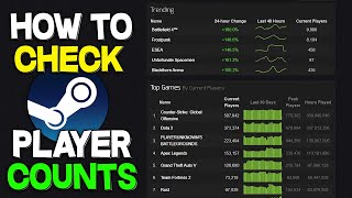 How To Check ANY GAMES Player Count Steam 2021 [upl. by Niar]