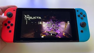 Relicta 1  Nintendo Switch V2 handheld gameplay [upl. by Noitsuj]