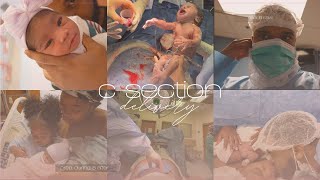 REAL BIRTH VLOG  REPEAT CSECTION 38 WEEKS  WELCOME BABY SERENITY  POSITIVE BIRTH EXPERIENCE [upl. by Ahsiyt]