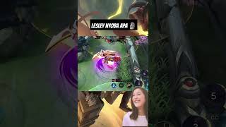 Ruby  Do you want solo kill me lesley shorts mlbb mobilelegends mlbbcreatorcamp [upl. by Marni95]