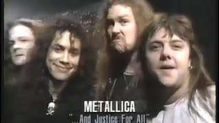 Metallica  One  Live at The Grammy Awards 1989 And Then Losing To Jethro Tull [upl. by Drooff]