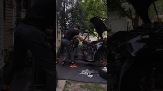 Kia Soul engine removal gdi engine removal fyp [upl. by Hilleary]