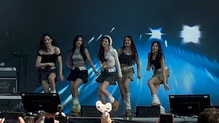 NewJeans  ETA  Lollapalooza 4K LIVE FANCAM 20230803 Chicago [upl. by Aleicarg90]