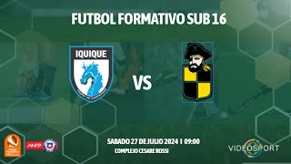 Iquique vs Coquimbo SUB16 [upl. by Wahkuna917]