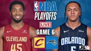 Cleveland Cavaliers vs Orlando Magic Game 6  NBA Live Scoreboard [upl. by Nylecsoj]