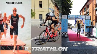 Cosè il TRIATHLON  lo possono fare tutti   video spiegazione completa al mondo del tri [upl. by Nesnej]