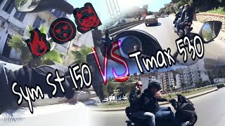 Sym Symphony St Vs Tmax 530 😱✔ acte de vengeance [upl. by Pelagia]