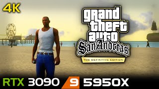 Grand Theft Auto San Andreas – The Definitive Edition  4K  RTX 3090  5950X  DX12 [upl. by Brottman]