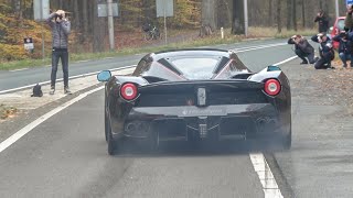 Supercars Accelerating LOUD 918 LaFerrari POWERSLIDE Carrera GT MC20 F12 Novitec GT3RS iPE812 [upl. by Dede]