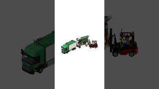 LEGO City 7733  Truck amp Forklift  2008 [upl. by Neirual]