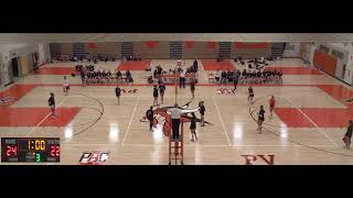 Perkiomen Valley High School vs Phoenixville High School Womens Varsity Volleyball [upl. by Obeded]