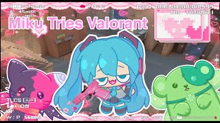 Hatsune Miku top frags in Valorant real [upl. by Michele323]