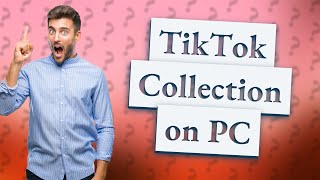 How do I find my TikTok collection on PC [upl. by Akemot23]