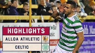 HIGHLIGHTS  Alloa Athletic 12 Celtic  Scottish Cup 202122 Fourth Round [upl. by Kassey]