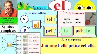 Apprentissage de la lecture Maternelle CP en Français  el 48 [upl. by Ztnahc]