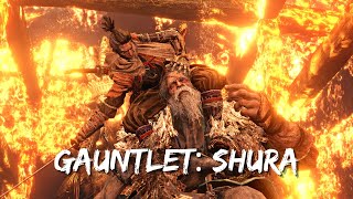 Sekiro Gauntlet Conquered Shura CLDBNo Hit [upl. by Hulton]