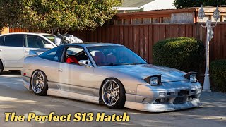 The Perfect S13  Jons Nissan 240SX Walkaround  Build Breakdown [upl. by Anailuy734]