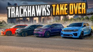 TRACKHAWKS TAKE OVER DETROIT Ft Shay V Fast life nick Cam amp Josh Laurent [upl. by Mloclam]