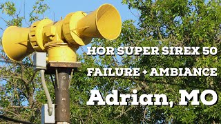 HOR Super Sirex 50  Failure  Ambiance  Adrian Missouri  9424 [upl. by Laemsi]