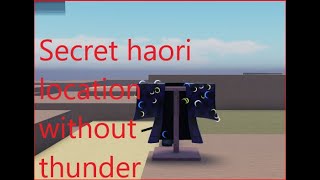 Roblox DEMON SLAYER BURNING ASHES how to get secret haori without thunder breathing [upl. by Ellehcan]