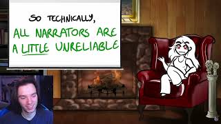 Fantasy Author Reacts  Trope Talk Unreliable Narrators by Overly Sarcastic Productions [upl. by Gabbie]