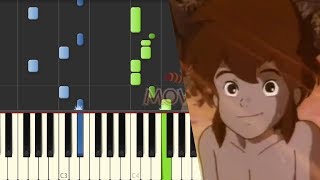 Mowgli  Piano Tutorial  ماوكلي  أغنية البداية [upl. by Gnahc177]