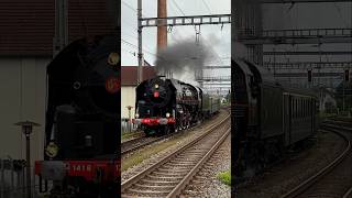 🚂 Reise in die Vergangenheit Die 141R1244 rollt in Zofingen ein auf historischer Rundfahrt 🏞️ [upl. by Liban834]