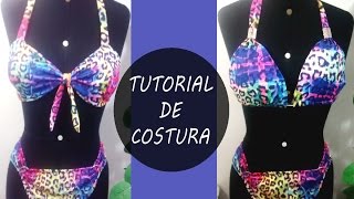 COMO COSTURAR BIQUÍNI COM BOJODIY  DAYSE COSTA [upl. by Attenyw]