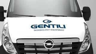 GENTILI INFINITY VAN RACKING [upl. by Hajidak]