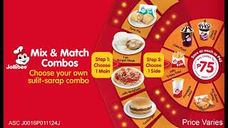 Jollibee Mix amp Match Combos [upl. by Anahsar]