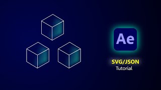 How to create website morphing icon animation in Adobe After Effects Render SVGJSON [upl. by Inalaek]