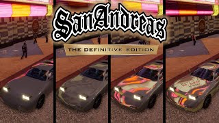 GTA San Andreas Definitive Edition  PC graphics settings comparison [upl. by Aksoyn]