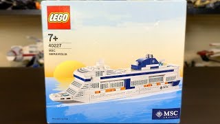 LEGO 40227 MSC MERAVIGLIA Review [upl. by Brieta837]