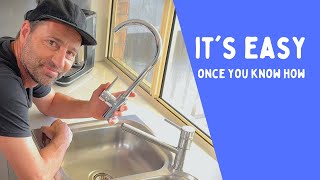 Its easy to replace your kitchen tap DIY [upl. by Siocnarf]