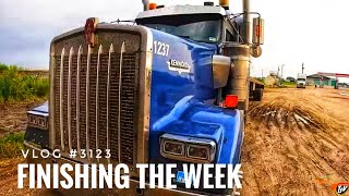 FINISHING THE WEEK  My Trucking Life  Vlog 3123 [upl. by Eiba]