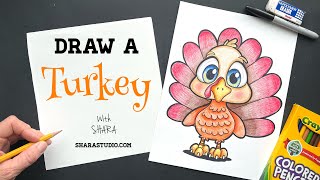 How to draw a Turkey [upl. by Sucram]