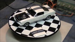 66 Shelby GT350R Mustang 124th Scale Model By Monogram [upl. by Andriana]