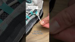 Air Max 95 Lacing Tutorial 🥶👀 sneakers asmr tutorial airmax [upl. by Peterman]