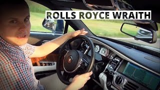 RollsRoyce Wraith 66 V12 632 KM 2014  test AutoCentrumpl 112 [upl. by Soalokin204]