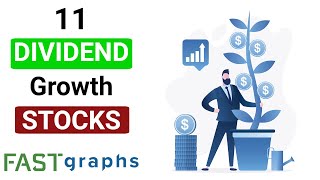 11 Dividend Contenders For Growth And Income  FAST Graphs [upl. by Esinal118]