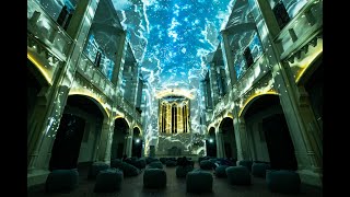 Aurorium GENESIS  eine immersive Licht und Klangshow  St Markus München 2023 [upl. by Lertnom]