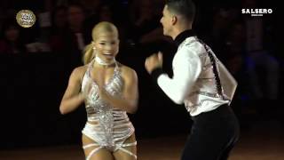 Jefferson y Adrianita Colombia Professional Salsa Cabaret Final Round World Salsa Summit 2017 [upl. by Ahsena]