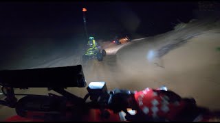 ATV Desert Dune Night Riding [upl. by Eanyl50]