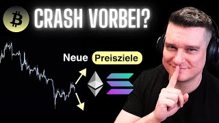 Bitcoin Liquidität abgeholt Neue Preisziele für den Bullrun  Ethereum amp Solana Prognose  Trading [upl. by Leaper345]