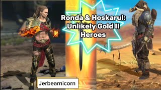 Gold Live Arena Nov 2627 Ronda and Hoskarul Keep Me Even  Raid Shadow Legends [upl. by Nivar254]