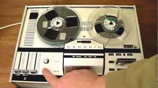 Grundig TK141  Four Track Reel To Reel Tape Recorder 1970 [upl. by Chic]