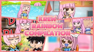 4 mins  of Rainbow being awesome ✨✨ Gacha Meme  Gacha Trend  Krew Compilation  ItsFunneh [upl. by Onder]