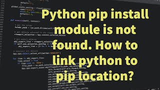 Python library Installed but not working Heres the Solution [upl. by Arais284]