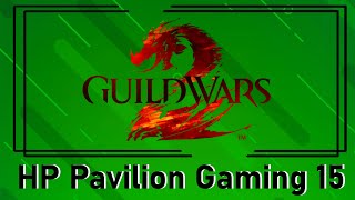 HP Pavilion Gaming 15 2019 Guild Wars 2 gameplay Intel i79750H  GeForce GTX 1660 Ti [upl. by Thera756]