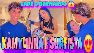 KAMYLINHA FEZ UMA SURPRESA PRO SURFISTA 😍 CADÊ O BERNARDO 😱😱 [upl. by Cazzie]